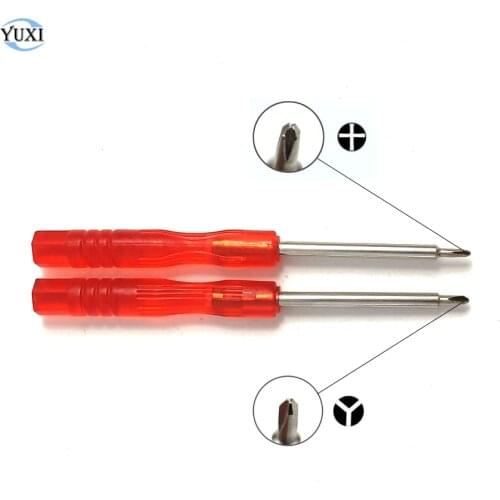 YuXi Opening Repair Hand Tools Cross Tri-Wing Screwdriver for Nintend DS Lite for NDSL Wii GBC GBA SP GBM NDSi for 3DS XL
