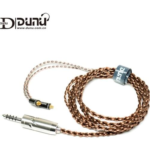 Dunu Standard 2.5mm 3.5mm 4.4mm MMCX Japanese Furutec Balanced Earphone Upgrade Cable for Shure/UE/SONY/JVC/DK3001/Falcon-C
