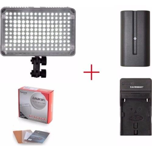 Aputure AL-H160 CRI95+Amaran 160 LED Video Light + Battery +Charger,Amaran AL-H160 CRI95 Video Light,for Canon Nikon SONY Camera