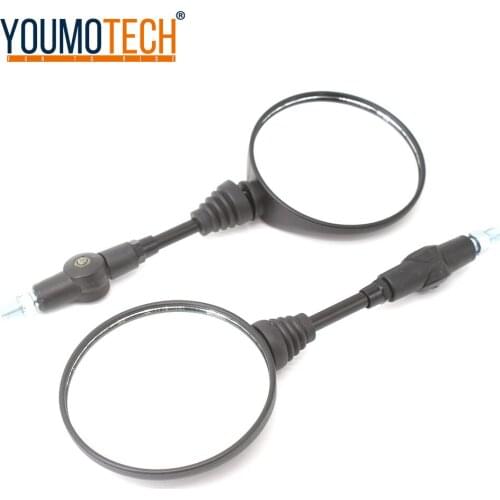 Universal Folding Motorcycle Rear View Mirrors For HONDA cbr 600 f4i nc 750x xr 250 cbr 1000rr sp vfr 800x crossrunner etc