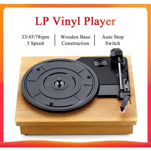 Mini Record Player Vintage Phonograph Retro Living Room Vinyl Turntable Vinyl Record Player No Speaker No Bluetooth