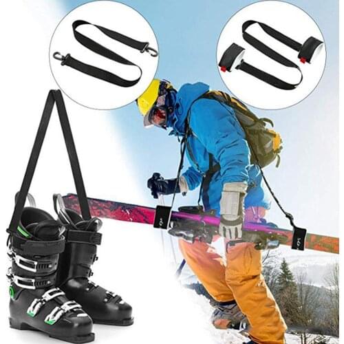 1Pc Snowboard Boot Carrier Straps,Belt on Shoulder For Ice Ski Skate Skates Leash W0R4