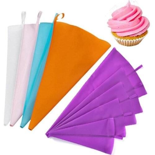 1Pcs Kitchen Gadgets Cream Pastry Bag Baking Accessories DIY Cake Decorating Food Grade Cream EVA Reusable Piping Bags