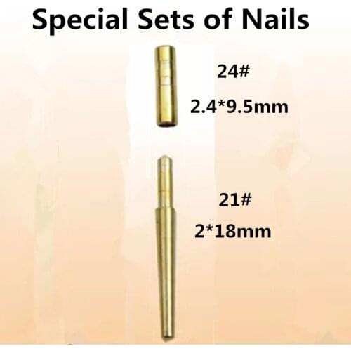 1000pcs Dental Laboratory special sets of Nails Brass Dowel Pins three different size choose