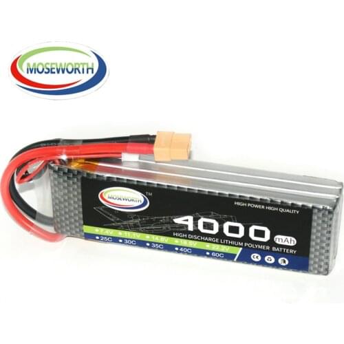 11.1V 3S 4000mAh 40C Battery Lipo For RC Quadcopter Car Helicopter Boat Drone Airplane Truck Remote Control Toys Lipo Battery