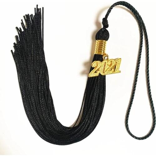2021 Year DIY Tassel Graduation Hat Party Ceremony Supplies Student Bachelor Degree Adult Men Women Cap Decoration Accessories