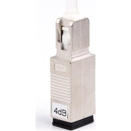 5pcs SC UPC generous head straight insert fixed fiber yin and male and female attenuator 4 6 9 11 20db optional