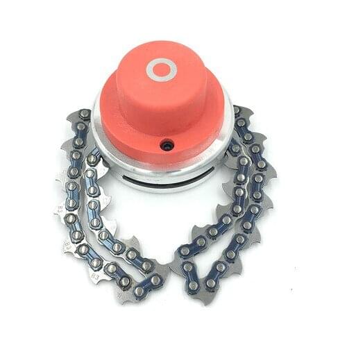 Lawn mower lawn mower chain weeding head wholesale screw type weeding and weeding mower gasket chain weeding head
