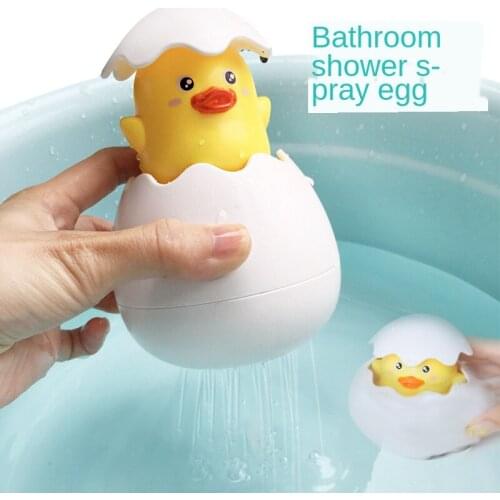 Baby Water Spray Penguin Little Yellow Duck Children Shower Bathroom Playing Water Bath Bath Toys