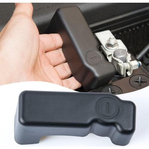 For Toyota Land Cruiser 200 FJ200 Prado FJ 150 ABS Car Battery Anode Protection Cover 2010-2017 Accessories