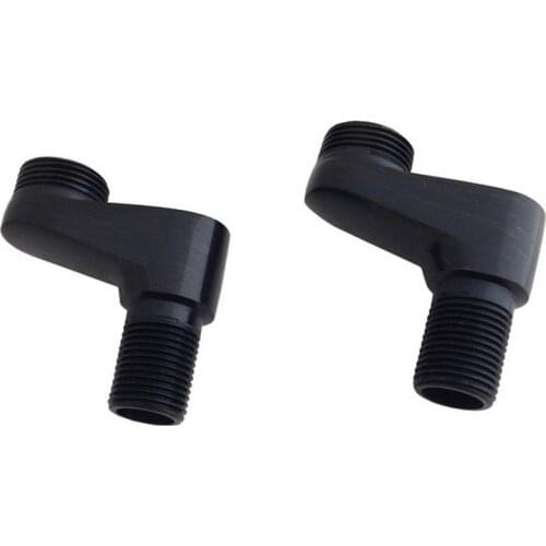 Bathroom Fitting Black Oil Rubbed Brass Claw Foot Wall Mounted Bath Tub Rain Shower Faucet Adjustable Adapter Swing Arms ahg052