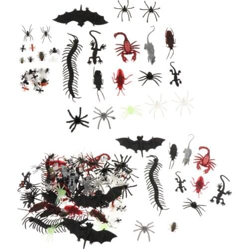 Tricks Insect Bat Mice Bugs Animal Figures Fun Halloween Toys