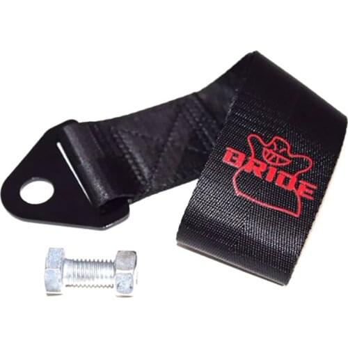Racing Car Universal JDM BRIDE High Strength Nylon Trailer Tow Ropes Tow Strap