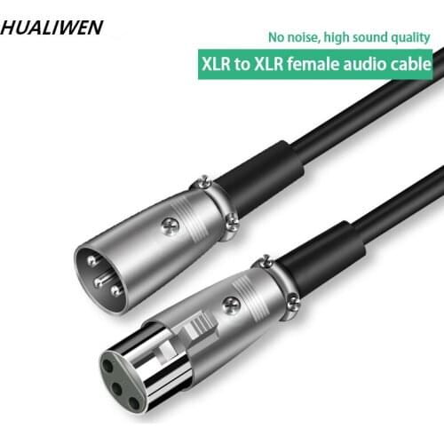 NOSYA PVC Copper 3m Shielded XLR Male to XLR Female Mic Microphone Audio Connector Extension Cable Cord