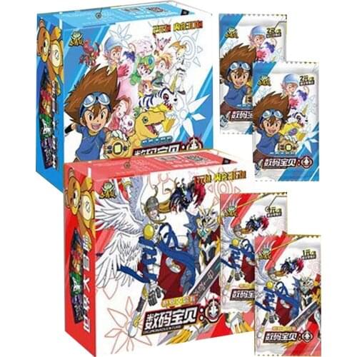 Digimon Card Letters Paper Card Letters Games Children Anime Peripheral Character Collection Kids Gift Playing Card Toy