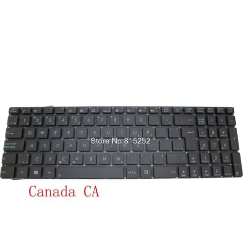 Laptop Keyboard For ASUS N56 N56DP N56DY N56VB N56VJ N56VM N56VV N56VZ N56JK N56JN N56JR US/UK/CA Canada/FR France/BE Belgium