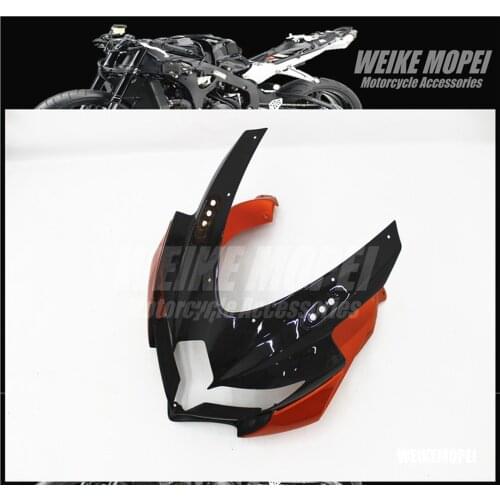 Front Upper Headlight Cowl Nose Hood Cover Fairing Panel For GSXR600 GSXR750 K8 2006 2007 2008 2009 2010