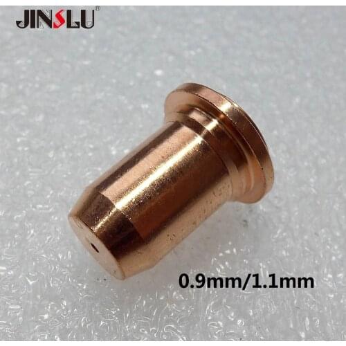 Tips Nozzle 50pcs PT-40 IPT-40 PT-60 IPT-60 PTM-60 30-40A 0.9mm 50-60A 1.1mm Back Striking Plasma Consuambles