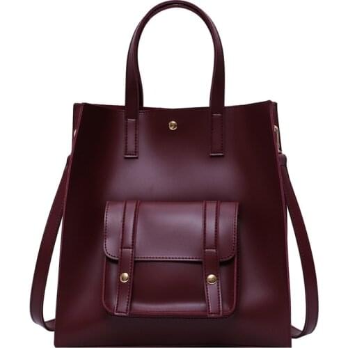 New pu Leather bags Large Capacity Women Shoulder Messenger Bag Handbag Famous Big Bag Designer Handbags High Quality Sac