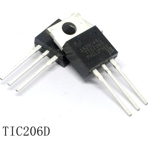 TRIAC TIC206D TO-220 4A/400V 10pcs/lots new in stock