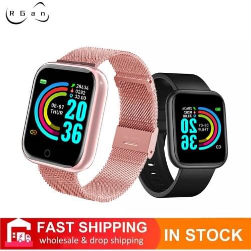 IWO Y68 Pro Smart Watch Men Women Digital Watches I5 Smartwatch Heart Rate Fitness Tracker Electronic Clock for Reloj Xiaomi IOS