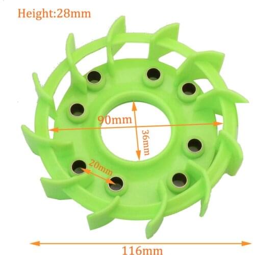 High Performance Cooling Fan For Motorcycle Scooter Moped Go Cart Honda DIO 125 GY6 50cc 139QMB 152QMI 157QMJ Parts