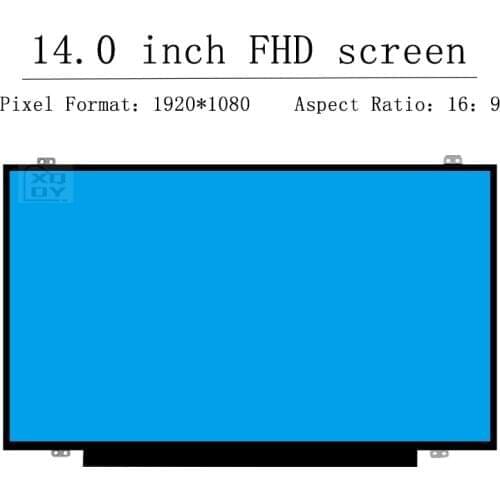 14" Slim LED matrix For acer A114-32 K40-10 SF314-52G TMP449 TMP2410 TMP249 laptop lcd screen panel 1920*1080 30 pins EDP
