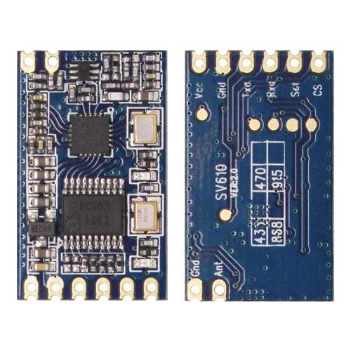433MHz | 868MHz | 915 MHz Embedded Si4432 RF transceiver module