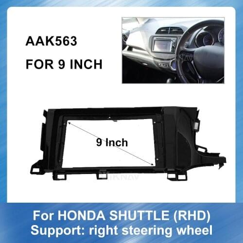 Double din Car Radio Multimedia fascia For Honda Right Peptide SHUTTLE Stereo Panel Dash Installation CD DVD GPS frame
