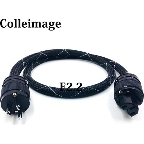 Free shipping HI-End US Power Line HIFI Power Cable Power Cord with US Plug AC Cable Line 1 pcs