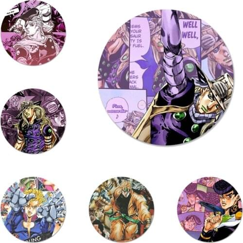 JOJOs BIZARR ADVENTUR Badge Brooch Pin Accessories For Clothes Backpack Decoration gift
