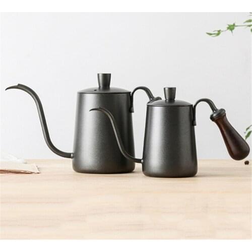 304 Stainless Steel Coffee Pot Teapot Drip Long Spout Kettle Cup Cafe Tools Coffee Accessories For Barista Coffee Maker