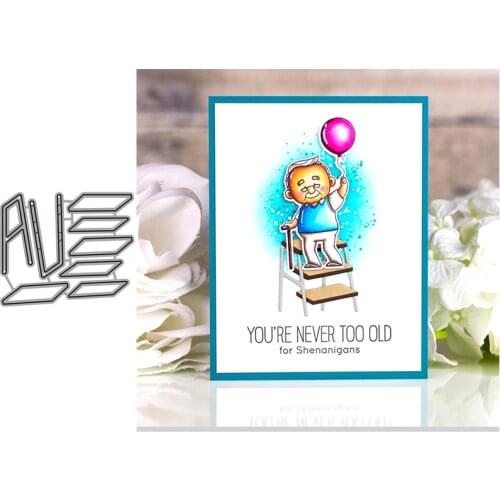 Ladder Metal Cutting Dies for Scrapbooking Handmade Tools Mold Cut Stencil New 2021 DIY Card Make Mould Model Craft Decoration