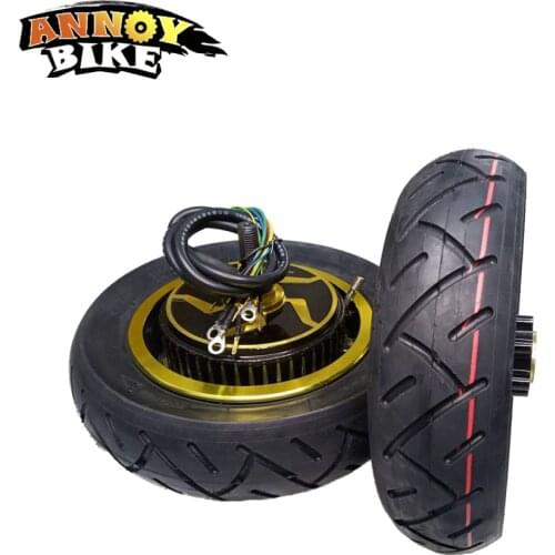 10 inch Hub Motor 48V800W Rear Drive With Front Wheel Electric Bicycle E Bike Kit Scooter Brushless Double Shaft High Speed
