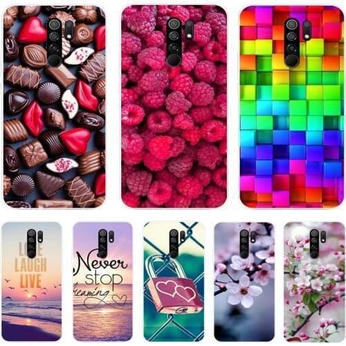 For Xiaomi Redmi Note 9S Case 2020 NEW Print Soft TPU Silicon Cover For Xiomi Redmi Note 9 Pro Note9s 9 s phone back Cases Funda