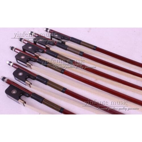 New good 10 pcs Brazil Wood 4/4 Cello Bow Straight ebony fr og High Quality #DP-0037