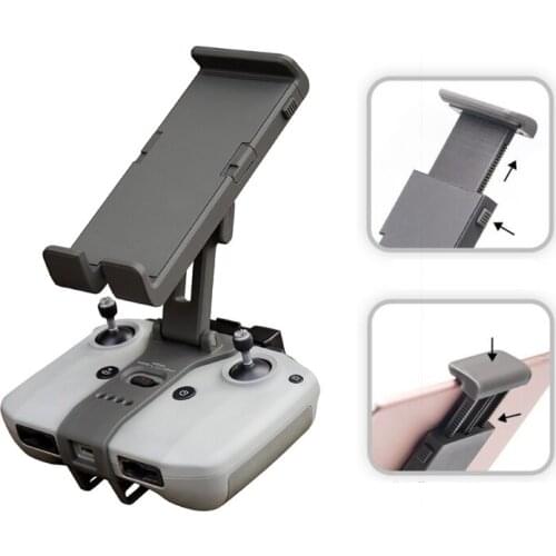 Adjustable Tablet Drone RC Holder for Air 2S / Mavic Air 2 / Mavic Mini 2 4-10.1 Inch Tablets Aluminum Alloy Remote