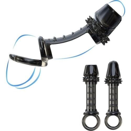 Silicone Penis Enlargement Cock Ring Scrotum Bondage chastity cage Penis Ring for Man Delay Ejaculation Adult Products Sex Toys