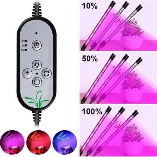 LED Grow Light USB Phytolamp For Plants Full Spectrum Control Plants Seedlings Flower Indoor Grow Box Clip Lamp Greenhouse Tent