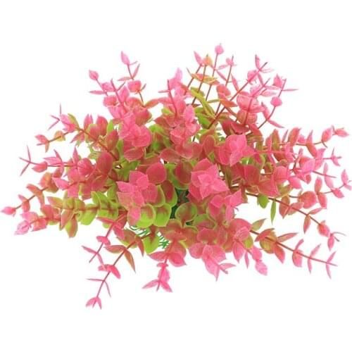 1 pcs Fish Tank Decoration Water Plant Simulation Plastic Grasses Aquariums Ornaments Decor