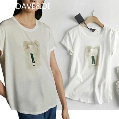 Jenny&Dave t shirt women england style office lady simple print o-neck summerharajuku tshirt camisetas verano mujer tops