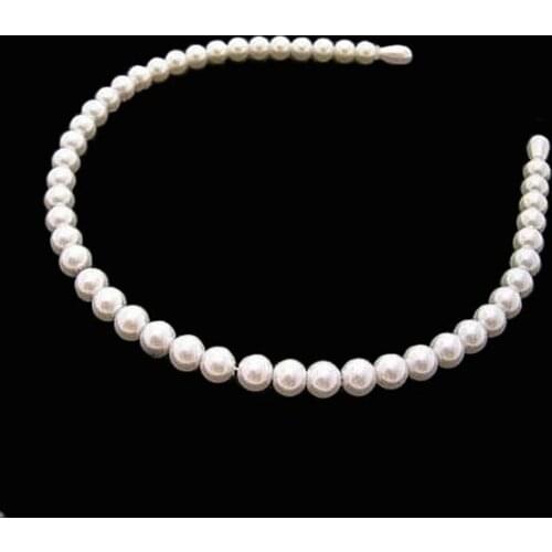 Fashion Simulated Pearl Head Jewelry Hairbands Barrette Head band Wedding Hairwear for Women Hair Accessories 2021