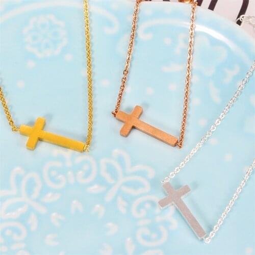 Bracelet for Women Couple Wedding Bracelet Fashion Simple Silver Plated Chain Cross Bracelet Give Girlfriend Birthday Gift