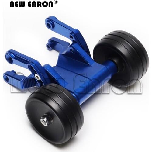 1/10 1Pc Aluminum Double Wheel Adjustable Wheelie Raise Head Bar for RC Car Parts Traxxas E-Revo E-Revo 2.0 86086-4 Accessories