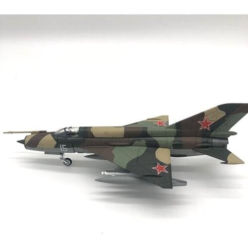 1:72 Former Soviet Classic Aircraft Mig-21 Simulation Alloy Aircraft Decoration