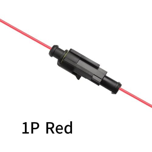 1Pcs Auto Wire Connector 1P 2P 3P 4P 5P 6P Auto Connector Male & Female Waterproof Electrical Connector Plug with cable