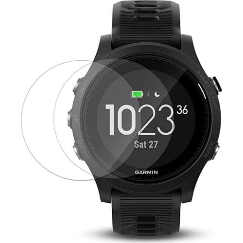 2PCS Smart watch tempered glass screen protector, suitable for Garmin Forerunner 935 945 anti-scratch protector