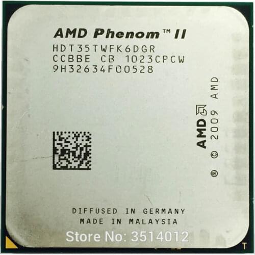 AMD Phenom II X6 1035T 1035 2.6G Six-Core CPU processor HDT35TWFK6DGR Socket AM3