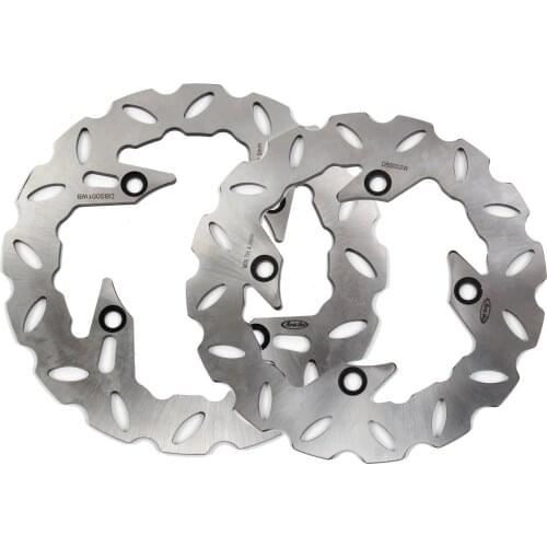 Arashi 1 Set 240 / 220 mm CNC Front Rear Brake Disc For HONDA FORESIGHT 250 2001 2002 2003 2004 2005 2006 2007 Brake Disk Rotors