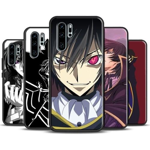 Lelouch Code Geass Case For Huawei P30 Lite P10 P20 P40 Pro P Smart Z 2019 2021 Nova 5T Honor 20 10i 8A 8X 9X